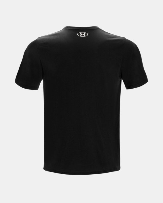 Men's UA Graphic Cotton T-Shirt in Black image number 4